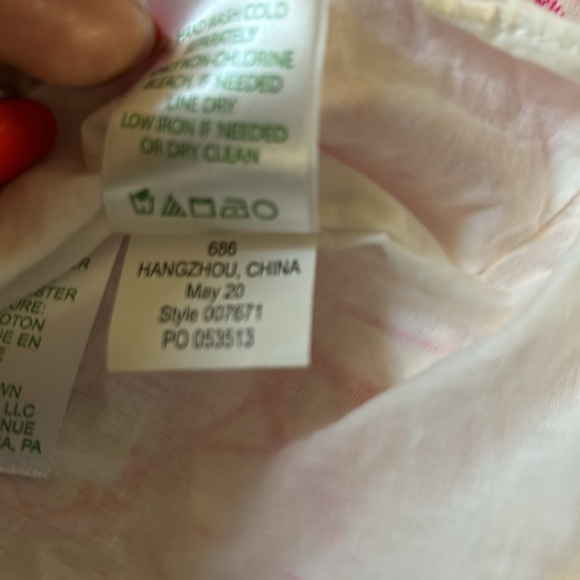 Lilly Pulitzer Lesley top XXS - Picture 8 of 8